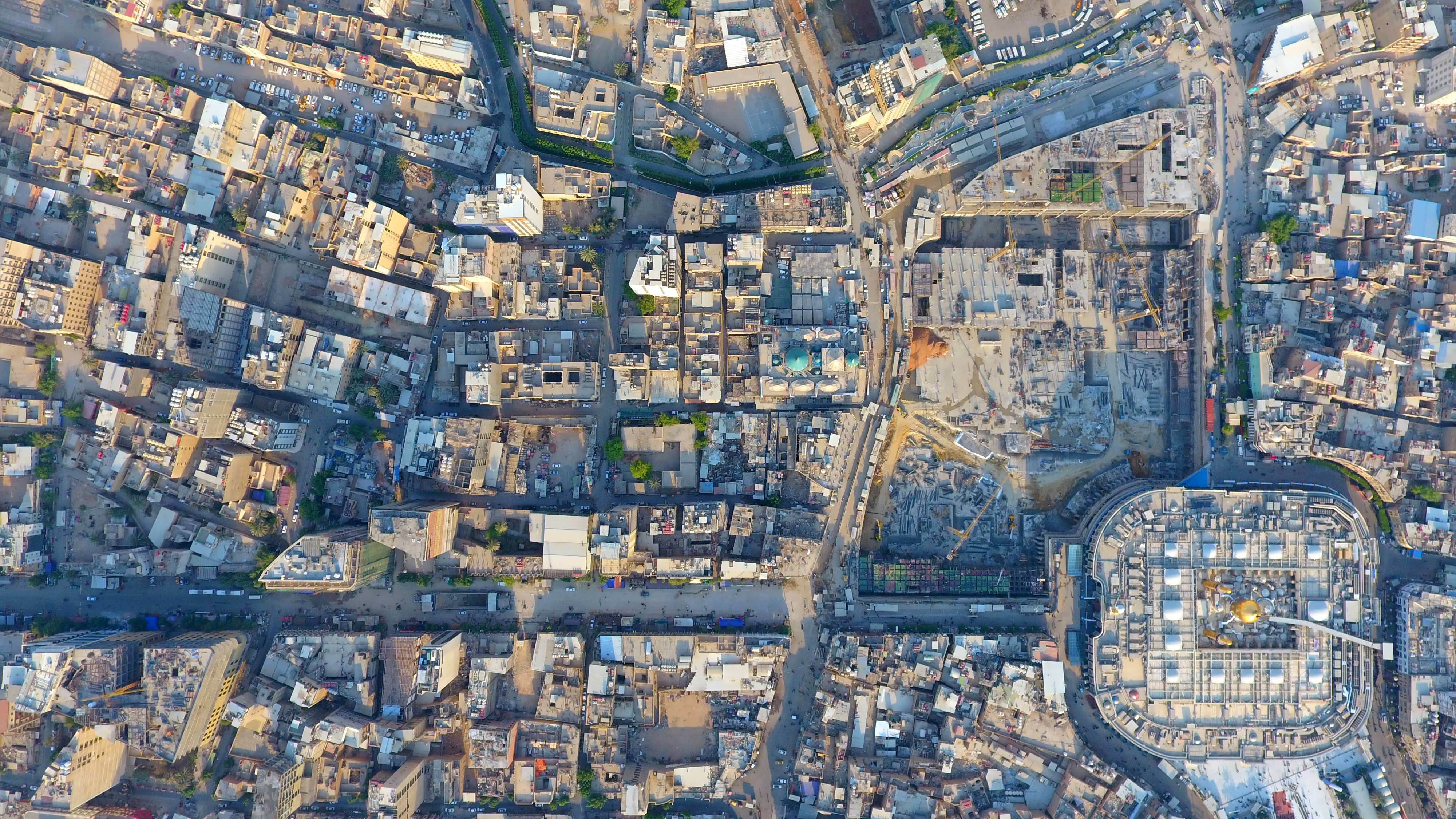 Karbala-An aerial Image of  