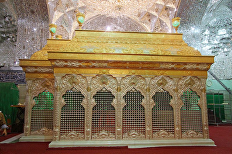 construction, transfer and installation of the new Zarih of Imam Hussein shrine