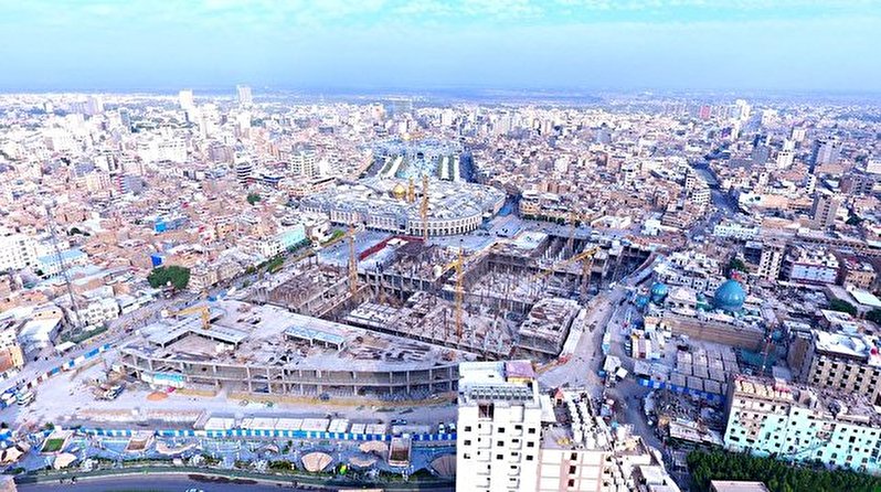 Development plan of Imam Hussein shrine called 'The courtyard of Hazrat Zeinab'
