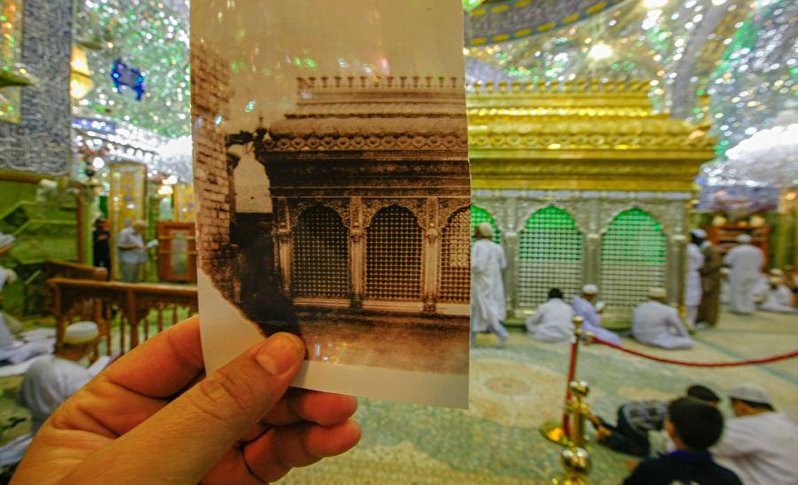Old and new Zarih of Imam Ali Shrine(PBUH)