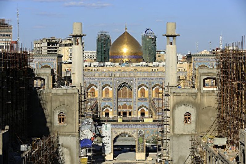 Development plan of Imam Ali shrine called the courtyard of Hazrat Fatemeh(PBUH)