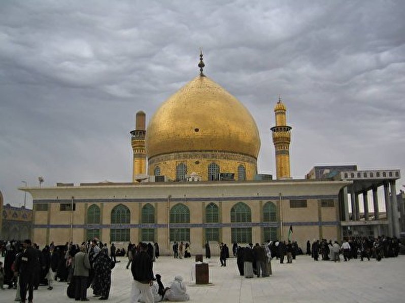 The holy shrines of Samarra after terrorist attack and destruction