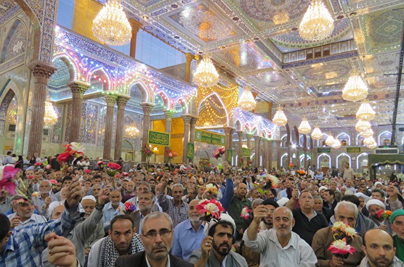 میلاد با سر سعادت امام حسین علیه السلام(استوری4)